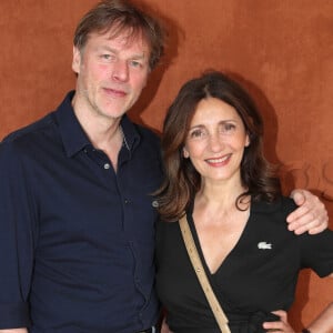 Un acteur très reconnu dans le monde du théatre.
Théma - Les amoureux de Roland Garros - Valérie Karsenti et son compagnon François Feroleto au village (Jour 7) lors des Internationaux de France de Tennis de Roland Garros 2022 à Paris, France, le 28 mai 2022. © Bertrand Rindoff/Bestimage 