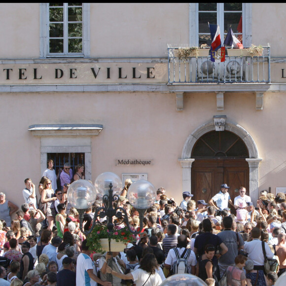 MARIAGE DE JEAN DUJARDIN ET ALEXANDRA LAMY A ANDUZE, DANS LES CEVENNES. Mariage de Jean Dujardin et Alexandra Lamy à Anduze dans le Gard