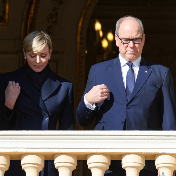 Le prince Albert de Monaco et la princesse Charlene ont été conviés à certaines festivités
Le prince Albert II de Monaco, la princesse Charlene - Célébration de la Sainte Dévote, sainte patronne de Monaco, à Monaco. © Claudia Albuquerque / Bestimage 