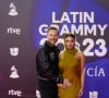 Un bonheur qu'ils savourent tous les deux, comme peut le faire Elvis, le garçon de 20 ans qu'a eu le DJ avec son ex Cathy Guetta
David Guetta et sa compagne Jessica Ledon, enceinte, lors du photocall de la cérémonie des "Latin Grammy Awards 2023" à Séville, le 16 novembre 2023. 