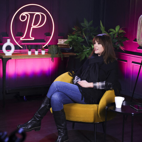 Exclusif - Rendez-vous avec Sandrine Quétier chez Webedia à Paris, France, le 23 février 2024. © Jack Tribeca/Bestimage