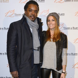 Anthony Kavanagh et sa femme Alexandra - Avant-Premiere du film "12 Years a Slave" a l'UGC Normandie a Paris