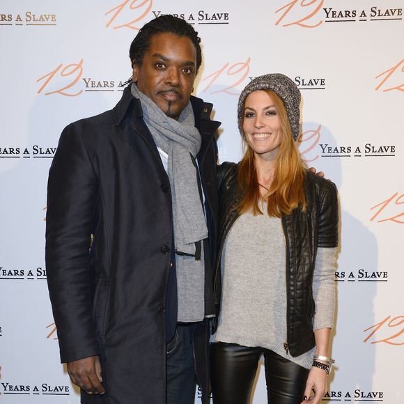 Anthony Kavanagh et sa femme Alexandra - Avant-Premiere du film "12 Years a Slave" a l'UGC Normandie a Paris