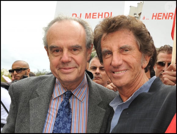 Les deux hommes politiques étaient liés par leur fidélité commune pour François Mitterrand.
Paris, le 17 septembre 2011, techno parade parrainée par Bob Sinclar. 