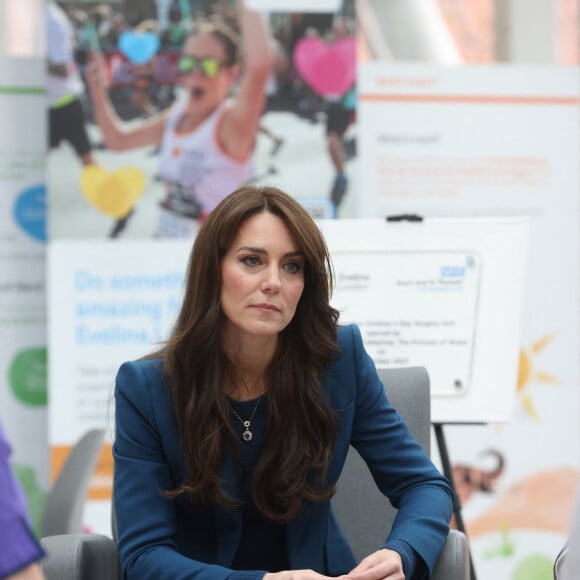 Catherine (Kate) Middleton, princesse de Galles, inaugure la nouvelle unité de chirurgie de jour pour enfants "Evelina" à l'hôpital Guy's et St Thomas de Londres, Royaume Uni, le 5 décembre 2023.