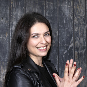 Elle était au côté de Michaël Goldman
Portrait de Lucie Bernardoni lors de l'enregistrement de l'émission "Chez Jordan" à Paris. Le 6 Juin 2022. 