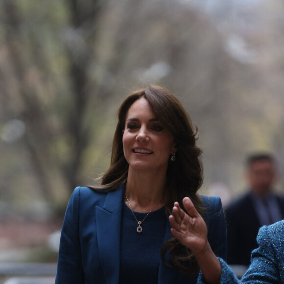 Catherine (Kate) Middleton, princesse de Galles, inaugure la nouvelle unité de chirurgie de jour pour enfants "Evelina" à l'hôpital Guy's et St Thomas de Londres, Royaume Uni, le 5 décembre 2023. 
