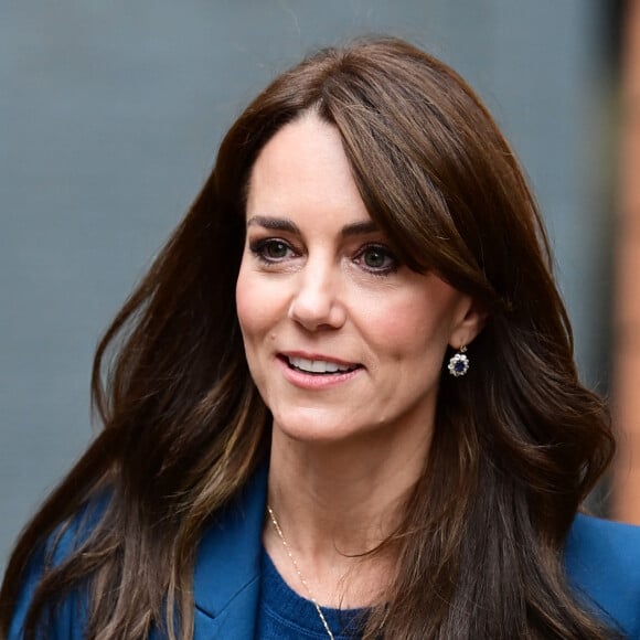 Catherine (Kate) Middleton, princesse de Galles, inaugure la nouvelle unité de chirurgie de jour pour enfants "Evelina" à l'hôpital Guy's et St Thomas de Londres, Royaume Uni, le 5 décembre 2023. 