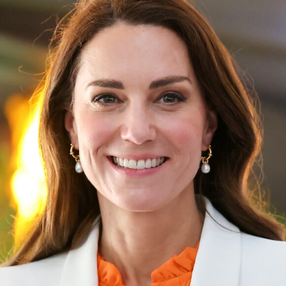 Et de dépistage du cancer ! 
Le prince William, duc de Cambridge, et Catherine (Kate) Middleton, duchesse de Cambridge, visitent à l'hôpital de Spanish Town le 23 mars 2022 à Spanish Town, en Jamaïque. Le duc et la duchesse de Cambridge visitent le Belize, la Jamaïque et les Bahamas au nom de Sa Majesté la Reine à l'occasion de son jubilé de platine.