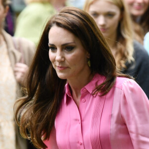 Kate Middleton a annoncé son cancer il y a quelques jours.
Catherine (Kate) Middleton, princesse de Galles, à l'exposition horticole "Chelsea Flower Show" à l'hôpital royal de Chelsea à Londres