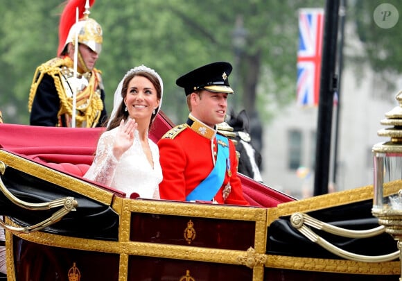Le prince William, prince de Galles et Kate Middleton, princesse de Galles.