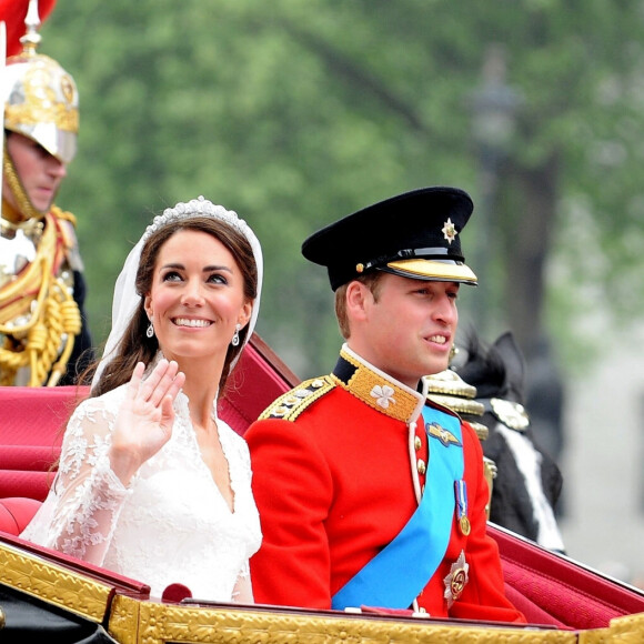 Le prince William, prince de Galles et Kate Middleton, princesse de Galles.