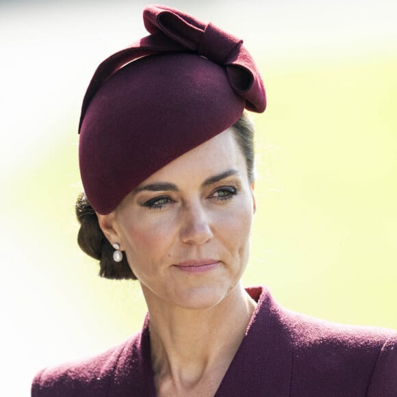 Les messages de soutien à Kate Middleton se multiplient.
Kate Middleton assiste à un service religieux marquant le premier anniversaire de la mort de la reine Elizabeth II à la cathédrale St Davids à Haverfordwest dans le Pembrokeshire, pays de Galles, Royaume Uni.