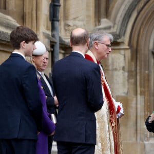 Sarah Ferguson, duchesse d'York, lors de la messe de Pâques en la chapelle Saint-George à Windsor le 31 mars 2024 Photo by Hollie Adams/PA Wire/ABACAPRESS.COM