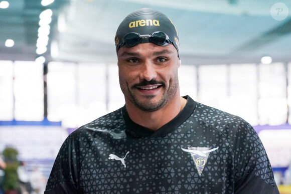 Florent Manaudou (France) - CN Marseille lors du concert de la Star Academy à Lyon, France, le 15 mars 2024. © Sandrine Thesillat/Panoramic/Bestimage