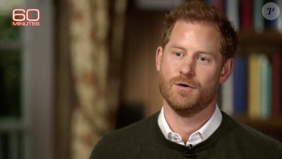 Bande-annonce de l'interview du prince Harry, duc de Sussex, par Anderson Cooper pour l'émission "60 Minuts" qui sera diffusée le 8 janvier 2023, deux jours avant la sortie de l'autobiographie du prince "Spare" ("Le Suppléant"). L'interview a été réalisée dans une demeure proche de celle du prince Harry en Californie. Le 4 janvier 2023.