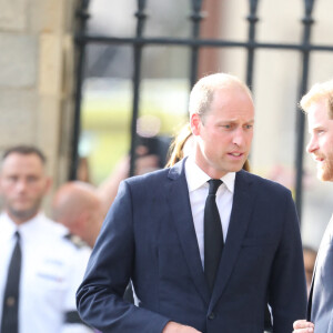 Le prince de Galles William, le prince Harry, duc de Sussex