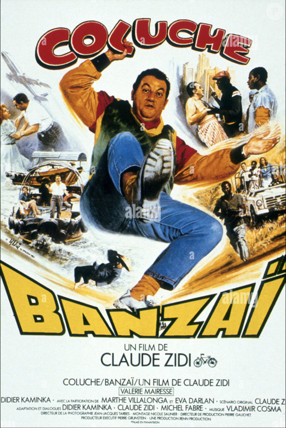 Affiche du film "Banzaï" de Claude Zidi.