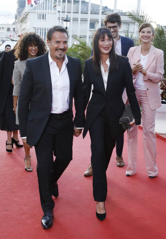 José Garcia et sa nouvelle compagne - Ouverture du 33ème festival du Film Britannique à Dinard le 29 septembre 2022. © Denis Guignebourg/BestImage