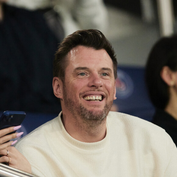 Norbert Tarayre - People dans les tribunes lors du match de football PSG Vs Clermont (1-1) au Parc des Princes à Paris le 6 avril 2024. © Cyril Moreau / Bestimage