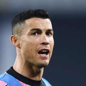 Cristiano Ronaldo - La Juventus de Turin bat l'équipe de Parme (3 - 1) en match de Série A. Turin. Le 21 avril 2021.