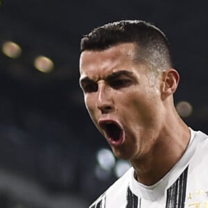 Cristiano Ronaldo - La Juventus bat Crotone (3 - 0) en match de série A à Turin, le 22 février 2021.