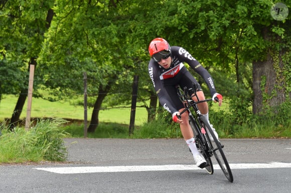 "J'ai compris en voyant le bloc de béton qu'à 20 centimètres près, je serais mort", ajoute Steff Cras
 
Steff Cras (Lotto Soudal) - Critérium du Dauphiné en contre la montre individuel à Saint-Victor sur Loire le 2 juin 2021. © Frédéric Chambert / Panoramic / Bestimage