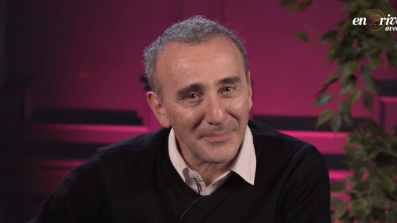 Elie Semoun dans l'émission "En privé avec..." de Purepeople.