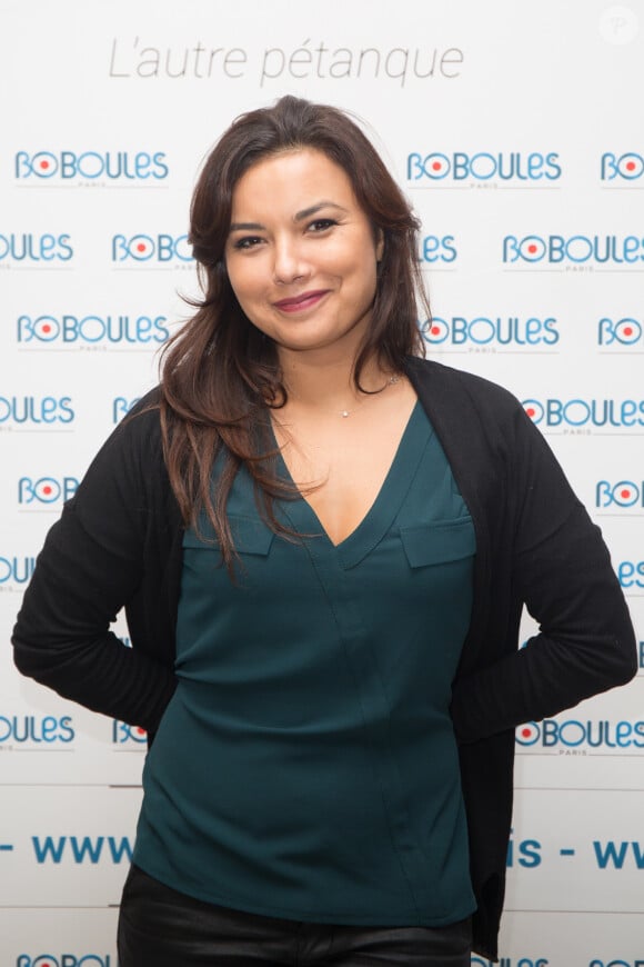 Exclusif - Anaïs Baydemir - People à la soirée de lancement de "BoBoules, l'autre pétanque" à l'Hôtel Napoléon à Paris. Le 7 novembre 2016 © Philippe Doignon / Bestimage  No Web No Blog pour Belgique et Suisse