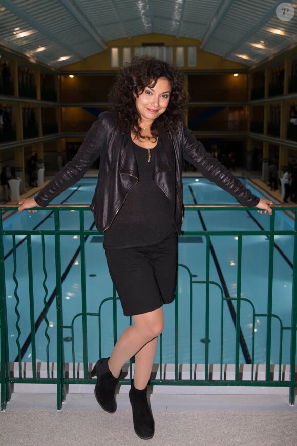 Anaïs Baydemir - People à la soirée "Le Paris du Tout Paris d'Alexandra Senes" à la piscine Molitor à Paris. Le 9 juillet 2014 