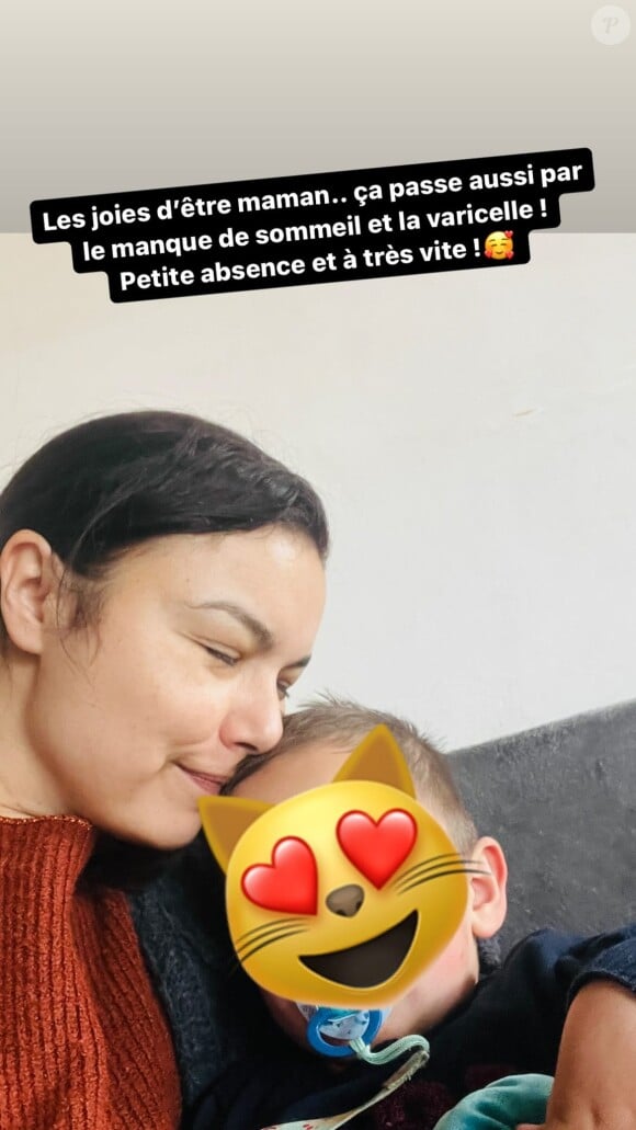 Anaïs Baydemir dévoile que son fils Illan a la varicelle