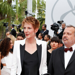 Natacha Polony et son mari Perico Légasse - Montée des marches du film "L'Amant Double" lors du 70ème Festival International du Film de Cannes. Le 26 mai 2017. © Borde-Jacovides-Moreau/Bestimage 