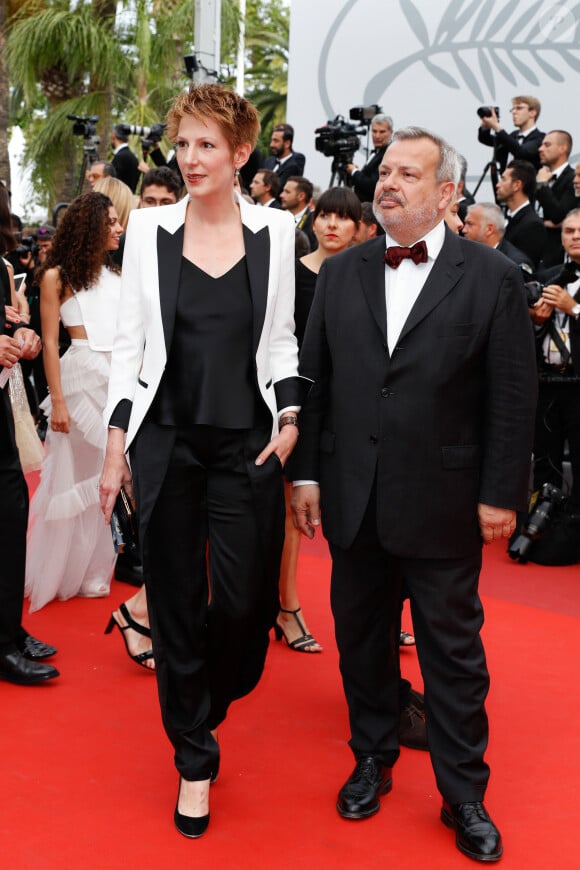 Natacha Polony et son mari Perico Légasse - Montée des marches du film "L'Amant Double" lors du 70ème Festival International du Film de Cannes. Le 26 mai 2017. © Borde-Jacovides-Moreau/Bestimage 