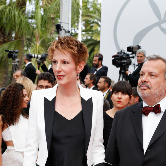 Natacha Polony et son mari Perico Légasse - Montée des marches du film "L'Amant Double" lors du 70ème Festival International du Film de Cannes. Le 26 mai 2017. © Borde-Jacovides-Moreau/Bestimage 