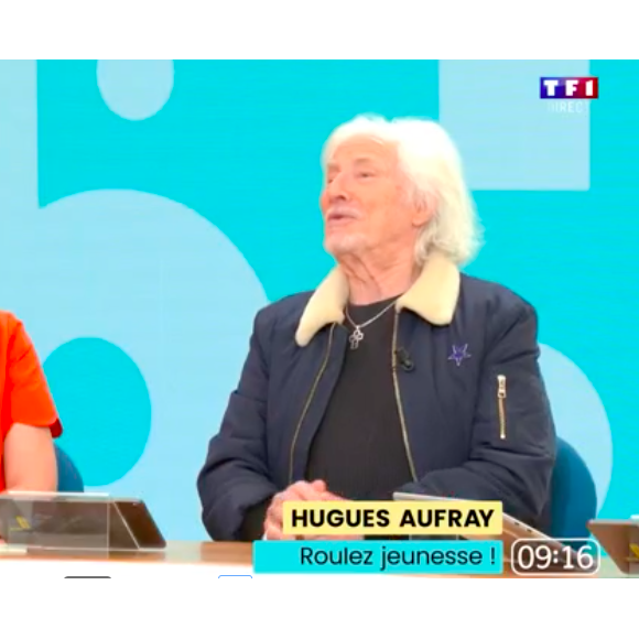 "J'en ai pas.", a-t-il expliqué sur le plateau de "Bonjour!" ce mardi.
Hugues Aufray sur le plateau de l'émission Bonjour TF1.