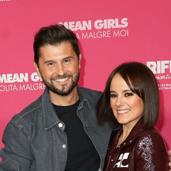 Semi-exclusif - Christophe Beaugrand et Alizée (Alizée Jacotey) - Première du film "Mean Girls" au Grand Rex à Paris le 8 janvier 2024. © Coadic Guirec/Bestimage