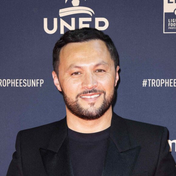 Karim Bennani au photocall de la 31ème cérémonie des "Trophées UNFP" au Pavillon Gabriel. Paris, le 28 mai 2023.