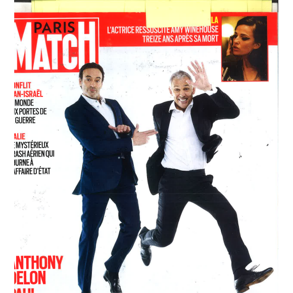 Rappelons que le duo fait la une du magazine ce jeudi.
Anthony Delon et Paul Belmondo font la une de Paris Match, ce jeudi 18 avril 2024.