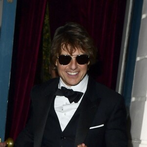 Tom Cruise - Les célébrités fêtent le 50ème anniversaire de V.Beckham au club Oswald's à Londres, le 20 avril 2024. 