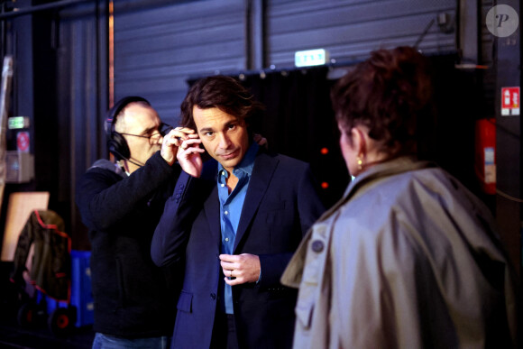 Exclusif - No Web - Bertrand Chameroy dans les backstage de sa nouvelle émission "Bertrand n'a pas sommeil", diffusée à partir du 5 janvier sur France 2 © Dominique Jacovides / Bestimage