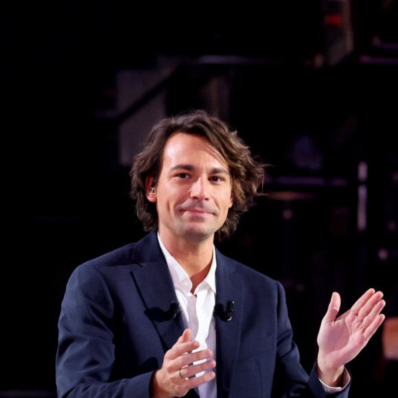 Exclusif - No Web - Bertrand Chameroy sur le plateau de sa nouvelle émission "Bertrand n'a pas sommeil", diffusée à partir du 5 janvier sur France 2 © Dominique Jacovides / Bestimage