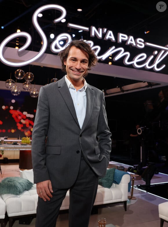 Exclusif - No Web - Rendez-vous avec Bertrand Chameroy sur le plateau de l'émission "Bertrand n'a pas sommeil", diffusée à partir du 5 janvier sur France 2 © Dominique Jacovides / Bestimage