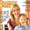 Kelly Rutherford et son fils Hermès en couverture de Working Mother
