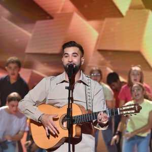 Exclusif - Kendji Girac - Enregistrement de l'émission "300 Choeurs chantent les plus belles chansons de Daniel Balavoine", diffusée le 18 février sur France 3. © Giancarlo Gorassini / Bestimage