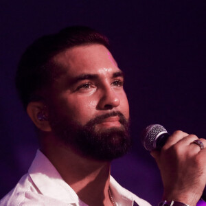 Exclusif - Kendji Girac - Célébration des 10 ans du centre commercial Beaugrenelle à Paris, France. Le 12 octobre 2023. © Christophe Clovis / Bestimage 