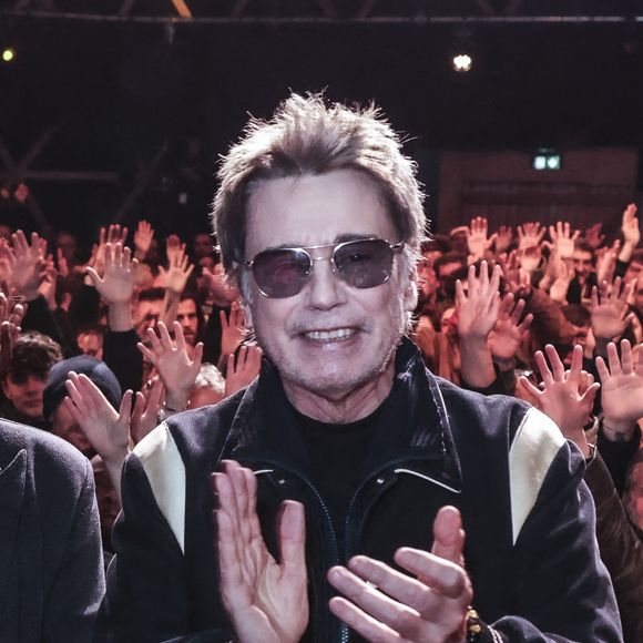 Exclusif - Jean-Michel Jarre - Le compositeur Jean-Michel Jarre, parrain de la biennale du son "Le Mans sonore" a inauguré le Dôme sonore, à guichets fermés sur la place des Jacobins avec Thomas Dutronc et Stéphane Le Foll et a présenté sa dernière création, " Oxymore " au Mans le samedi 20 janvier 2024. © Jack Tribeca / Bestimage 