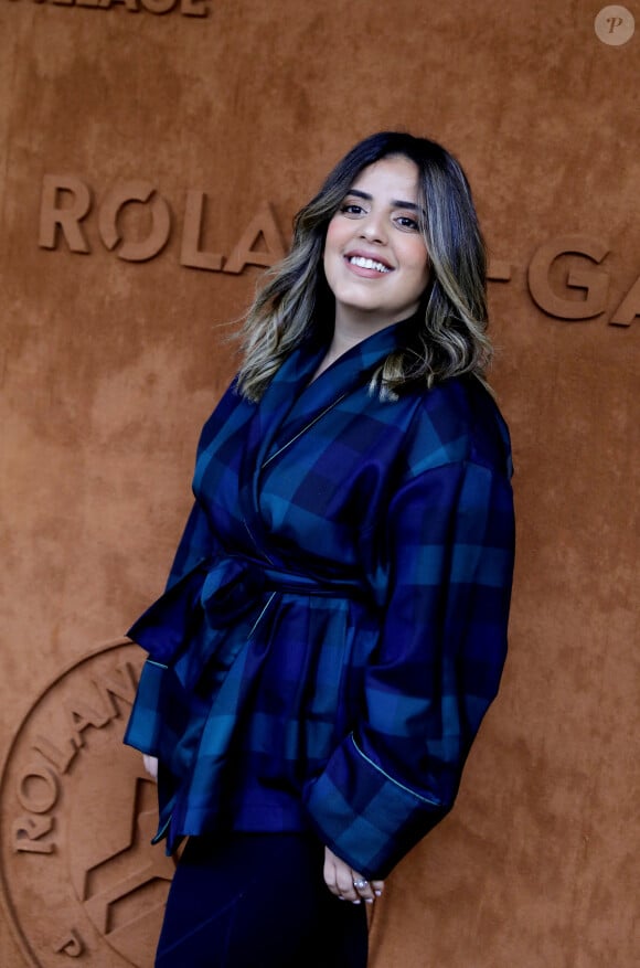 Ce qui interpelle ebaucoup les internautes.
Inès Reg au village lors des Internationaux de France de Tennis de Roland Garros 2022 à Paris, France, le 5 juin 2022. © Dominique Jacovides/Bestimage