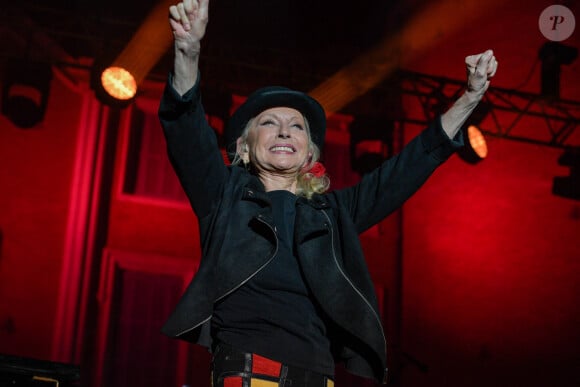 Exclusif - Véronique Sanson en concert pour le festival du château de Solliès-Pont, France, le 17 juillet 2021. © Patrick Carpentier/Bestimage 