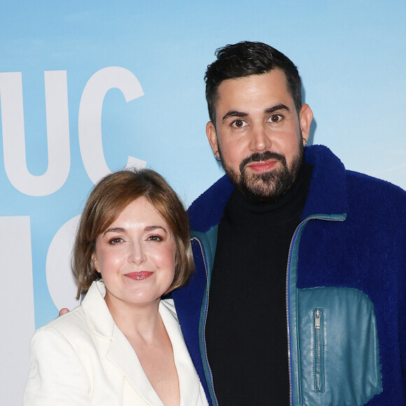 Céline Groussard et Victor-Artus Solaro, dit Artus - Avant-Première du film "Un p'tit truc en plus" au cinema UGC Normandie à Paris le 25 avril 2024. © Coadic Guirec/Bestimage