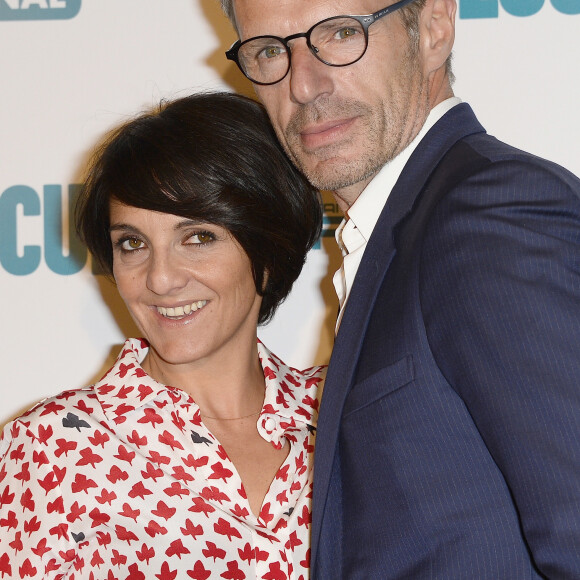 Florence Foresti et Lambert Wilson - Avant-première du film "Barbecue" au cinéma Gaumont Opéra à Paris, le 7 avril 2014.